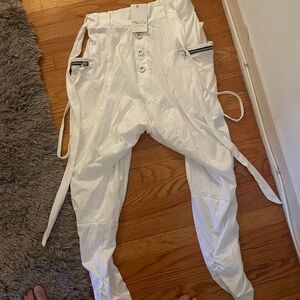 Drop crouch harem pants